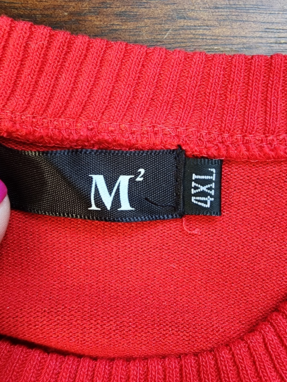 M² Red Medusa Graphic T-Shirt Crew Neck Plus Size 4XL - Picture 4 of 6